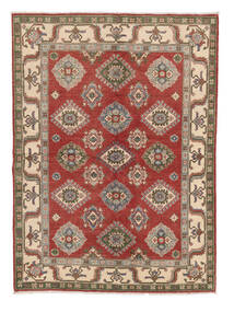  Kazak Fine Rug 154X213 Wool Brown/Dark Red Small Carpetvista