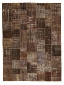  300X400 Vintage Stort Patchwork Teppe Ull, 