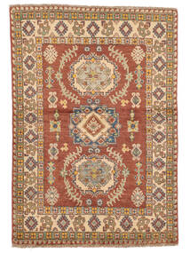 91X142 Tapete Kazak Fine Oriental Castanho/Vermelho Escuro (Lã, Afeganistão) Carpetvista