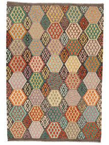  206X294 Kelim Afghan Old Stil Teppich Afghanistan Carpetvista