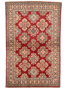 97X153 Kazak Fine Rug Oriental Dark Red/Brown (Wool, Afghanistan) Carpetvista