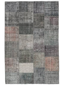  Patchwork - Turkiet 194X300 Vintage Vuneni Tepih Tamnosiva/Braon Sag 