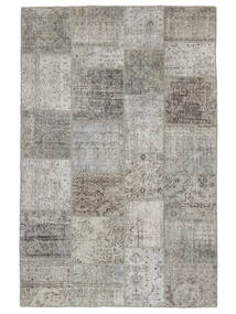 200X300 Patchwork Teppich Moderner Dunkelgelb/Grau (Wolle, Türkei) Carpetvista