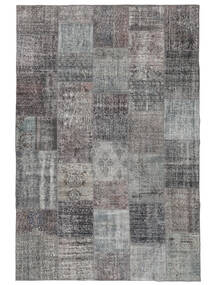 200X300 絨毯 Patchwork - Turkiet モダン ダークグレー/ブラック (ウール, トルコ) Carpetvista