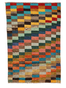 114X168 Moroccan Berber - Afghanistan Rug Modern Brown/Black (Wool, Afghanistan) Carpetvista