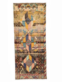  Moroccan Berber - Afghanistan 76X193 Tappeto Di Lana Marrone/Arancione Piccolo Carpetvista