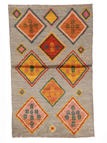 Moroccan Berber - Afghanistan Rug 87X140 Brown/Orange Wool, Afghanistan Carpetvista