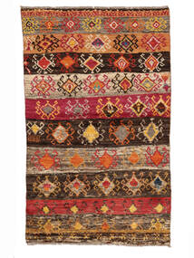 86X141 Dywan Moroccan Berber - Afghanistan Nowoczesny Brunatny/Ciemnoczerwony (Wełna, Afganistan)