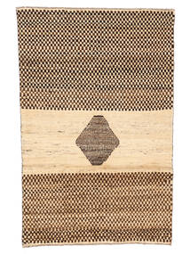 Moroccan Berber - Afghanistan Rug 127X180 Beige/Brown Wool, Afghanistan Carpetvista