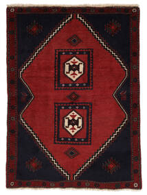  Kelardasht Rug 109X148 Persian Wool Black/Dark Red Small Carpetvista