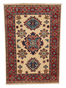 84X121 Kazak Fine Rug Oriental Dark Red/Orange (Wool, Afghanistan) Carpetvista