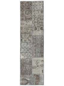 Patchwork Rug 60X200 Runner
 Dark Yellow/Dark Grey (Wool, Turkey)