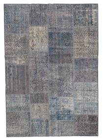  140X200 Vintage Small Patchwork Rug Wool, Carpetvista