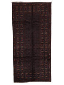 絨毯 オリエンタル バルーチ 145X310 廊下 カーペット ブラック (ウール, アフガニスタン)