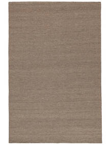  140X200 Small Spring Harvest Rug - Brown Wool