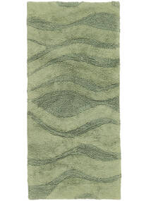 Breeze Bath Mat Green 50X100 Plain (Single Colored) Cotton Washable