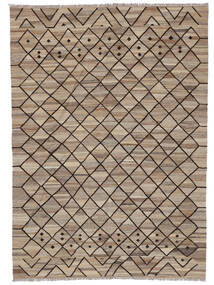 Kilim Ariana Rug 211X294 Brown/Orange Wool, Afghanistan Carpetvista
