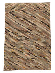 Kilim Ariana Trend Rug 205X297 Brown/Orange Wool, Afghanistan Carpetvista
