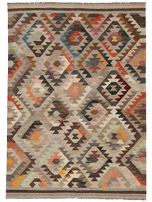Kilim Ariana Trend Rug 210X296 Brown/Orange Wool, Afghanistan Carpetvista