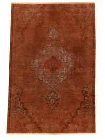  150X227 Colored Vintage Vloerkleed Donkerrood/Bruin Perzië/Iran Carpetvista