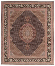 絨毯 オリエンタル タブリーズ 50 Raj 250X300 茶色/ブラック 大きな ( ペルシャ/イラン)