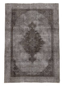 絨毯 カラード ヴィンテージ 192X279 茶色/ブラック (ウール, ペルシャ/イラン)