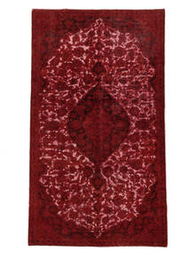 絨毯 ペルシャ カラード ヴィンテージ 138X247 ダークレッド/ブラック (ウール, ペルシャ/イラン)