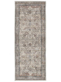  80X200 Vintage Washable Small Oxana Oriental Rug - Brown/Beige