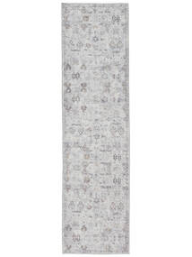  Washable 80X300 Ganti Oriental Grey/Beige Runner Rug
 Small