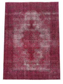 208X292 Colored Vintage Teppich Moderner Dunkelrot/Schwarz (Wolle, Persien/Iran) Carpetvista