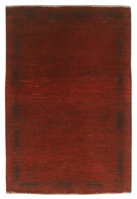 80X121 Gabbeh Fine Teppe Moderne Svart/Mørk Rød (Ull, Persia/Iran)