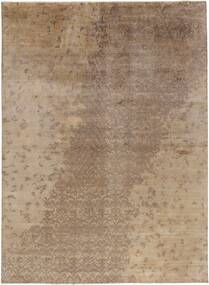 295X399 Damask Rug Modern Brown/Orange Large (Wool, India)