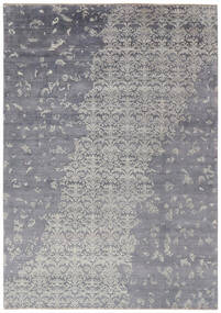  Damask Rug 255X358 Wool Dark Grey/Grey Large