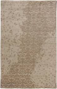 Damask Teppe 196X301 Brun/Oransje Ull, India