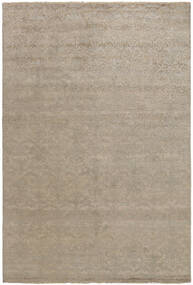 201X300 Damask Rug Modern Brown/Orange (Wool, India)