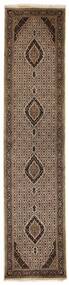 絨毯 オリエンタル タブリーズ Royal 80X349 廊下 カーペット 茶色/ブラック (ウール, インド)