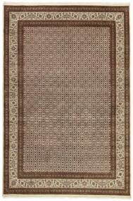  Orientalisk Tabriz Royal Matta 200X310 Brun/Svart Ull, Indien