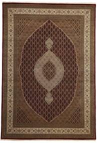 248X357 Tabriz Royal Rug Oriental Black/Brown (Wool, India)