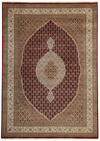 252X353 Tabriz Royal Rug Oriental Brown/Black Large (Wool, India)