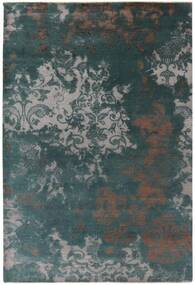  Damask Rug 205X300 Wool Black/Dark Grey