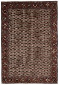 Bidjar Fine Rug 204X297 Black/Brown Wool, Persia/Iran