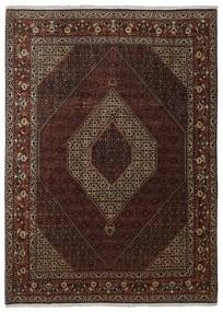  Oriental Bidjar Fine Rug 257X349 Black/Brown Large Wool, Persia/Iran