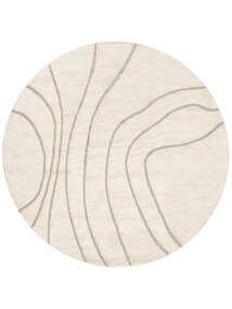 Bahia Ø 240 Large Cream White/Beige Round Rug