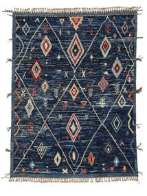  265X356 Moroccan Berber - Afghanistan Vloerkleed Zwart/Donkergrijs Afghanistan Carpetvista