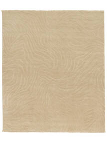 Sandstorm 250X300 Large Cream Beige Abstract Wool Rug