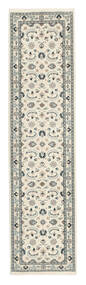  Orientalischer Kashmar Teppich 73X295 Läufer Dunkelgrün/Gelb Wolle, Persien/Iran