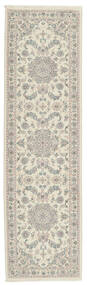 80X297 Nain 9La Sherkat Farsh Teppich Orientalischer Läufer Gelb/Dunkelgelb (Wolle, Persien/Iran)