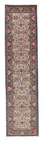 75X300 絨毯 ビジャー オリエンタル 廊下 カーペット 茶色/ブラック (ウール, ペルシャ/イラン)