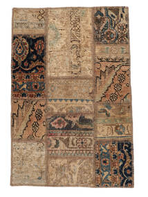  60X90 Patchwork Covor Maro/Negru Persia/Iran
 