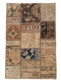  60X90 Patchwork Covor Maro/Negru Persia/Iran
 